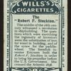 The Robert F. Stockton.
