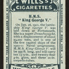 H.M.S. King George V.