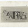 A Kansas sod house.