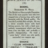 Bombardier W. Wells.
