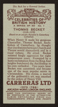 Thomas a Becket.