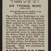 Sir Thomas More.