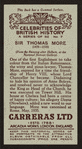 Sir Thomas More.