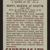 Mary, Queen of Scots.