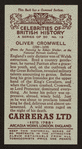 Oliver Cromwell.