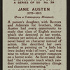 Jane Austen.