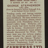 George Stephenson.