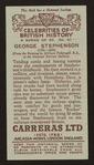 George Stephenson.