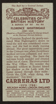 Florence Nightingale.