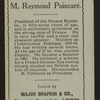 President Poincare.
