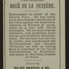 Admiral Boue de la Peyrere.