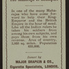 The Maharaja of Kohlapur.