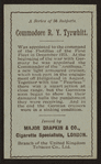 Commodore R.Y. Tyrwhitt.