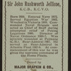 Admiral Sir John R. Jellicoe.