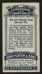 His late Majesty, King Edward VII.