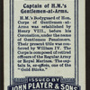 Captain of His Majesty's gentleman-at-arms.