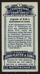Captain of His Majesty's gentleman-at-arms.