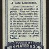 A lord lieutenant.