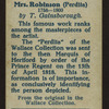 Mrs. Robinson.