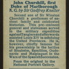John Churchill, first Duke of Marlborough.