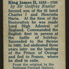 King James II.