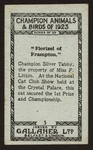 Florizel of Frampton.