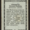 Bronze madena.