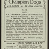Ch. Thunder Cloud of Swainston.