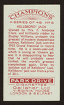 Kellsboro Jack.