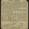 Harry Porter.