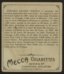Edward Payson Weston.