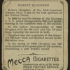 Robert Cloughen.