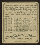 Charley Griffin.