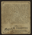 Albert G. Cutler.