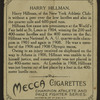 Harry Hillman.