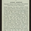 Jesse Owens.