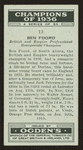 Ben Foord.