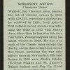 Viscount Astor.