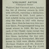 Viscount Astor.