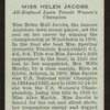 Miss Helen Jacobs.