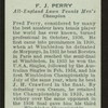 F.J. Perry.