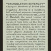 Cruggleton Beverley.
