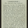 Endeavour I.