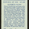Elizabeth Allan.