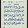 Janet Gaynor.