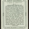 Honourable Company of Edinburgh Golfers, Muirfield.