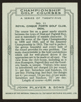 Royal Cinque Ports Golf Club, Deal.