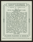 Royal Co. Down Golf Club, Newcastle.