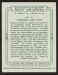 Moortown Golf Club.