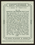 Burnham & Berrow Golf Club.